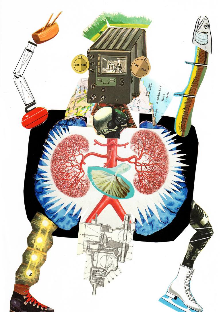 Print of Conceptual Classical mythology Collage by Thomas Nagel