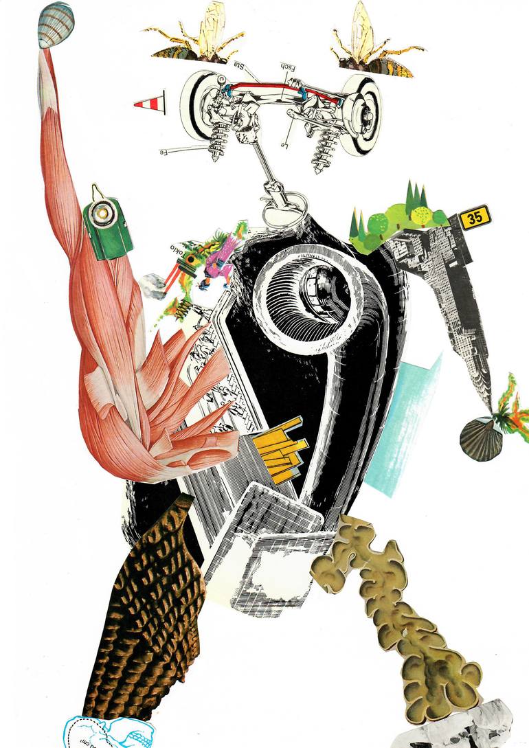 Print of Conceptual Classical mythology Collage by Thomas Nagel