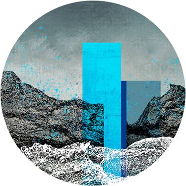 Original Abstract Geometric Printmaking by Hamish Macaulay