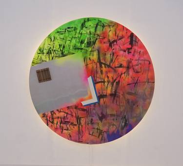 Original Abstract Expressionism Abstract Painting by William Robert