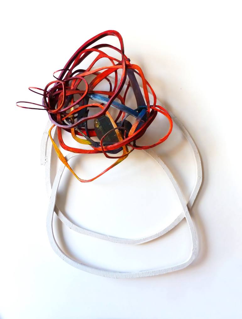 Original Abstract Expressionism Abstract Sculpture by Yvette Van Den Boogaard