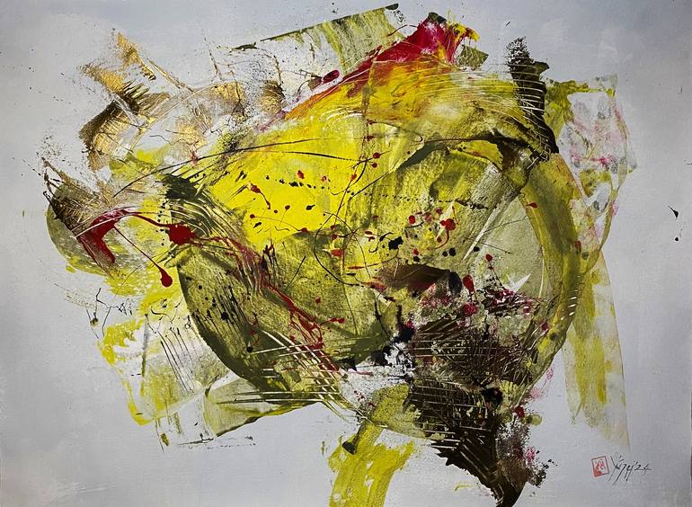 Print of Abstract Expressionism Abstract Paintings by Nini YūRei Ferrara