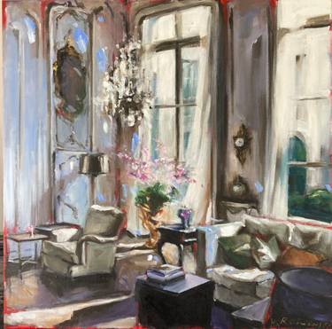 Original Contemporary Home Painting by Hanna Ruminski