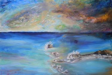 Original Impressionism Landscape Painting by Colin H