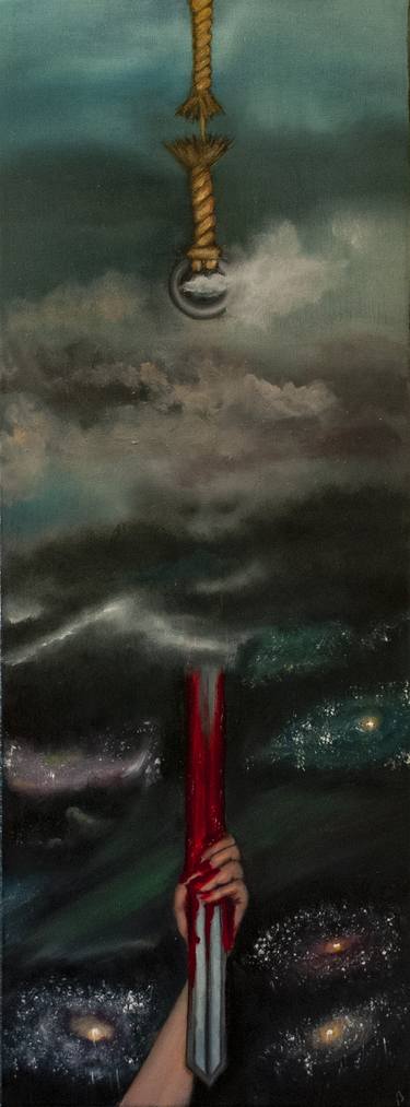 Original Surrealism Women Painting by Βeta Artgallery