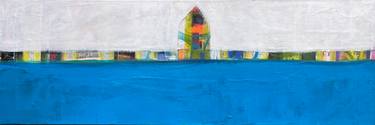 Original Folk Abstract Mixed Media by Jenny Odom