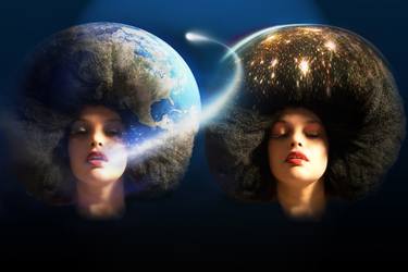Original Figurative Outer Space Photography by Double O Roos
