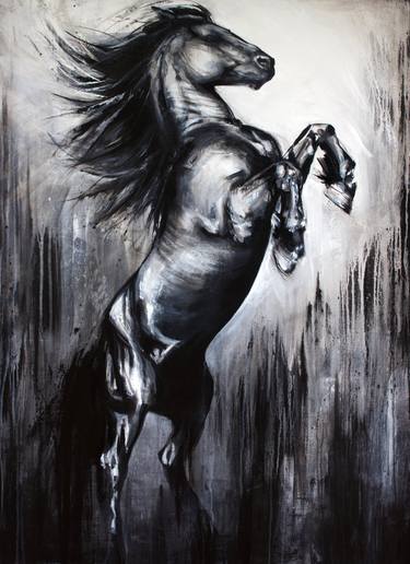 Original Contemporary Animal Painting by Mary Maguire