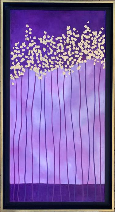 Original Abstract Tree Paintings by Jo Charlton