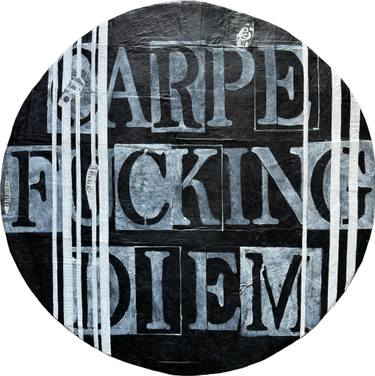 Original Street Art Typography Paintings by Tina Psoinos