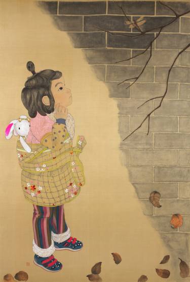 Original Fine Art Kids Drawings by Hyunjung Kim