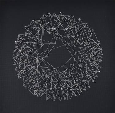 Original Minimalism Mortality Collage by Alice Palmer