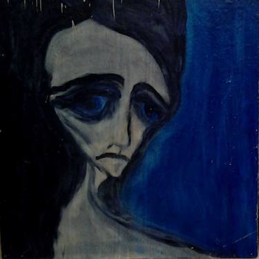 Original Abstract Expressionism Abstract Printmaking by Alina Suleyman