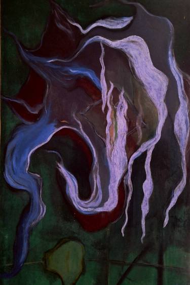 Original Abstract Expressionism Abstract Printmaking by Alina Suleyman