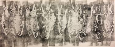 Original Conceptual Abstract Printmaking by Roman Bogdan
