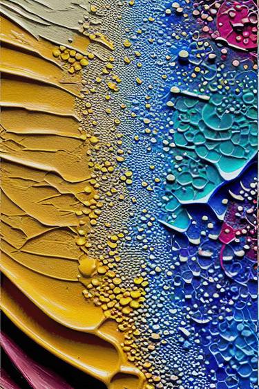Original Abstract Expressionism Abstract Digital by Vas Sarisi