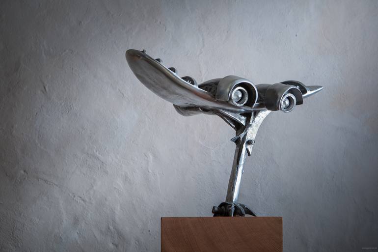 Original Aerorganic Abstract Sculpture by Adam Warwick Hall