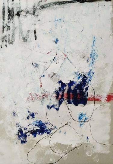 Original Abstract Expressionism Abstract Paintings by Filipe Real Marinheiro