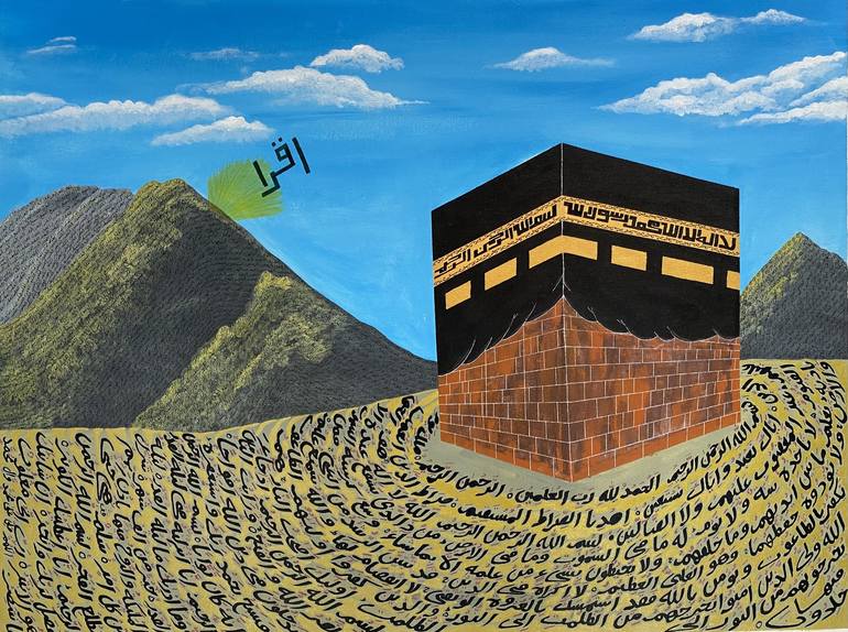 Original Contemporary Abstract Paintings by Sajid Hussain