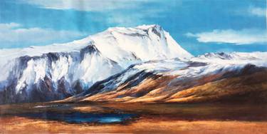 Original Expressionism Landscape Paintings by Jingshen You