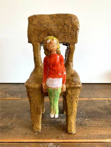 Original Abstract Women Sculpture by Ariane Von Bornstedt