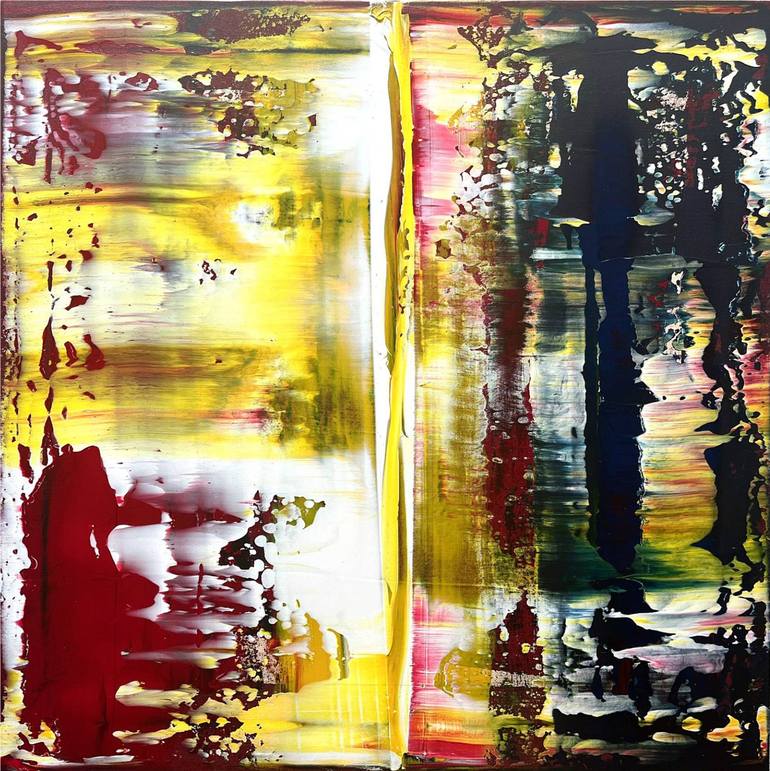 Original Modern Abstract Paintings by Ariane Brandt