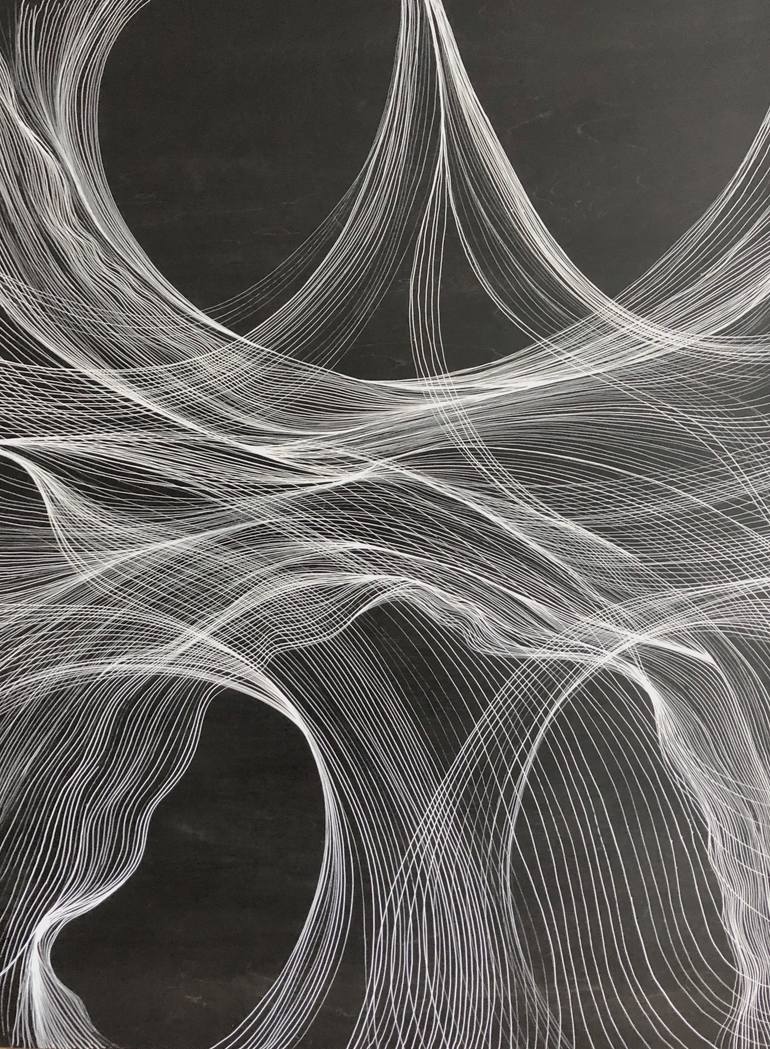Point of Connection Drawing by Adam Zoltowski | Saatchi Art