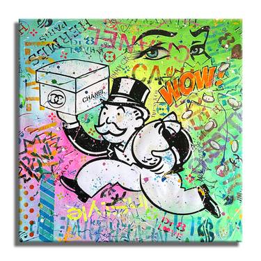 Original Pop Art Cartoon Printmaking by Dr Eight Love