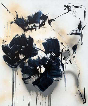 Original Contemporary Abstract Painting by Netka Croonenborghs