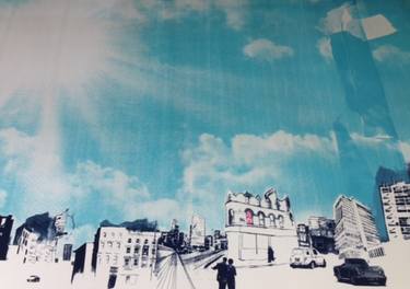Original Figurative Architecture Printmaking by Anna Marrow
