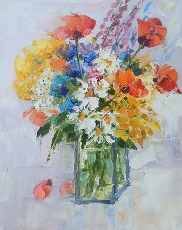 Original Impressionism Floral Paintings by Narinart Armgallery