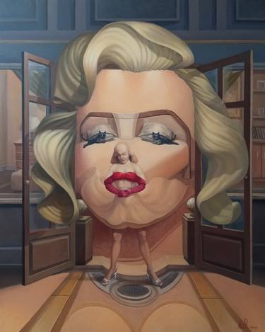 Original Surrealism Portrait Paintings by Narinart Armgallery