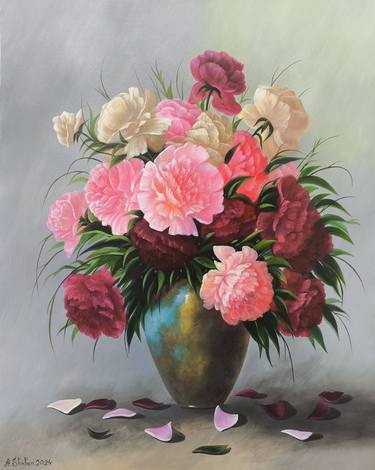 Original Realism Floral Paintings by Narinart Armgallery