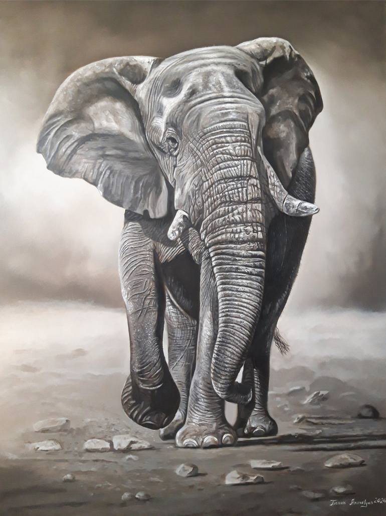 Original Photorealism Animal Paintings by Narinart Armgallery