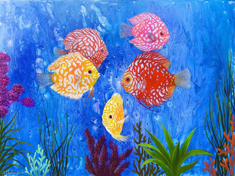 Original Realism Animal Paintings by Narinart Armgallery