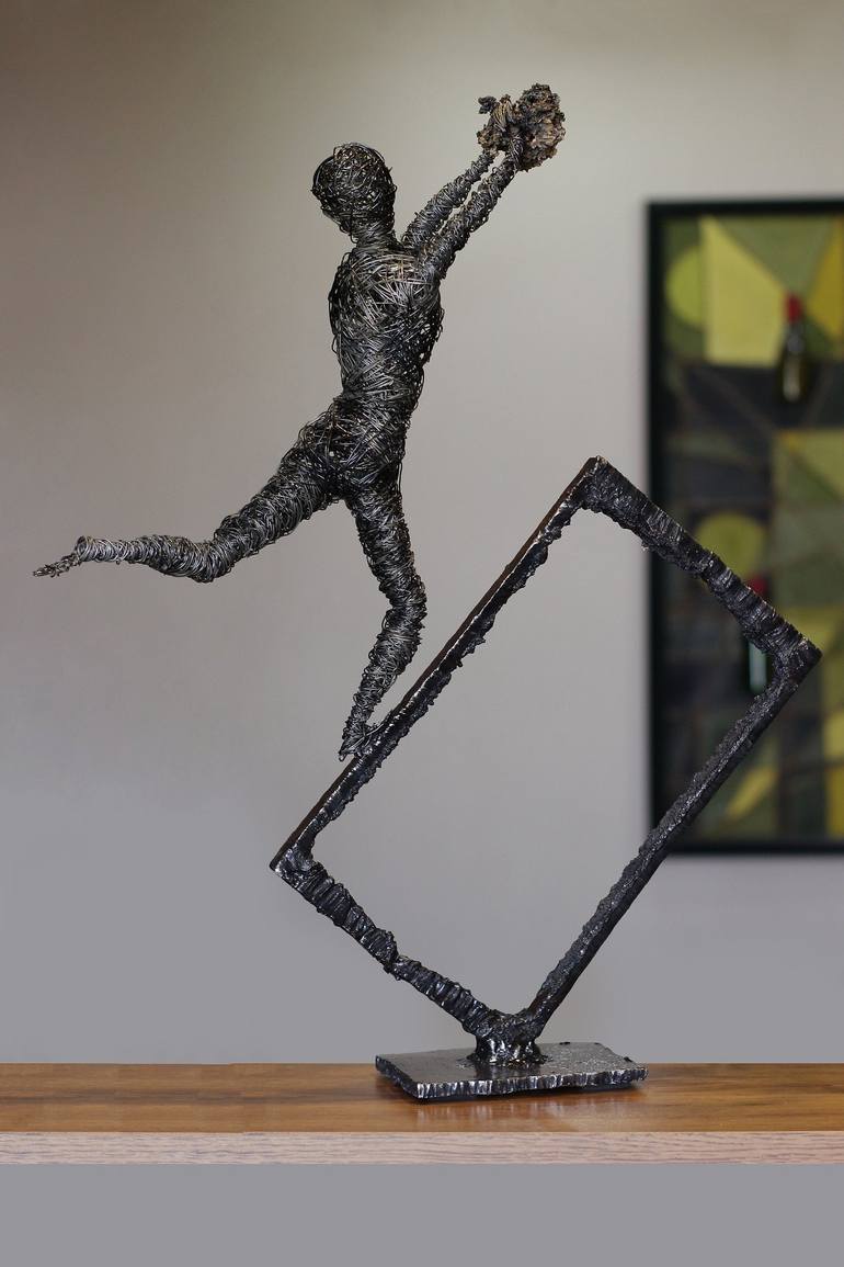 Original Abstract People Sculpture by Narinart Armgallery