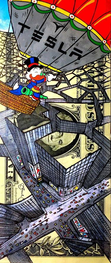 Original Illustration Popular culture Paintings by Moabit Saga