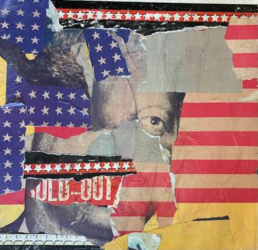 Original Pop Art Men Collage by Marco Dazzi