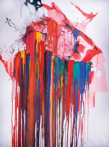 Original Abstract Expressionism Abstract Paintings by Serhiy Savchenko