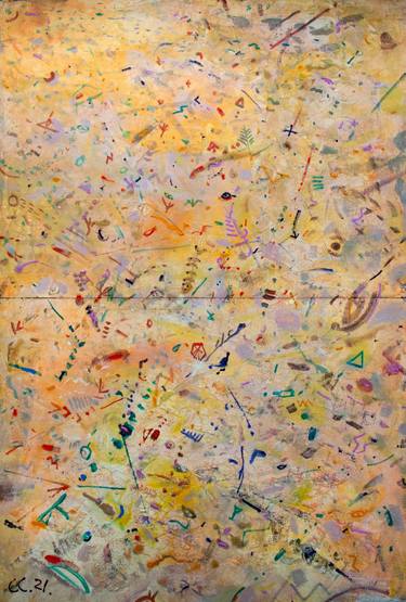 Original Abstract Expressionism Abstract Paintings by Serhiy Savchenko