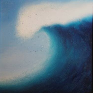 Original Art Deco Seascape Paintings by Irena Bijelic Gorenjak