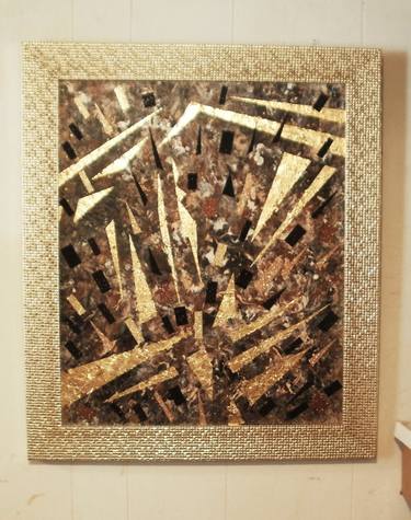 Original Abstract Painting by Norman Blackwell