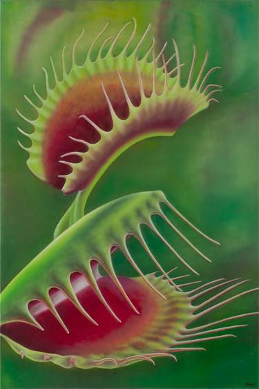Original Conceptual Botanic Painting by Daisy Gold