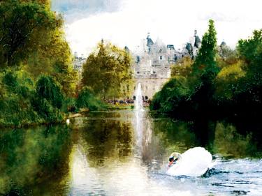 Original Figurative Landscape Digital by Javier Diaz