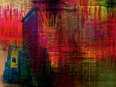 Original Figurative Cities Digital by Javier Diaz