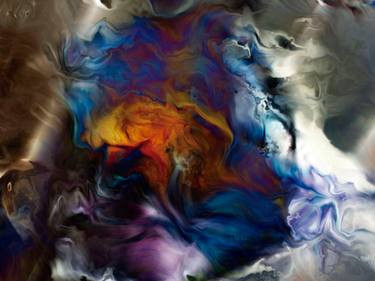 Original Illustration Abstract Digital by Javier Diaz