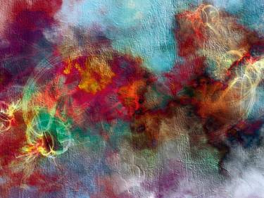 Original Illustration Abstract Digital by Javier Diaz