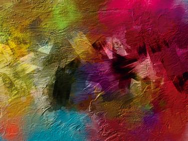 Original Illustration Abstract Digital by Javier Diaz