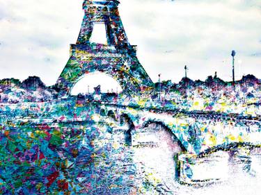 Original Illustration Cities Digital by Javier Diaz