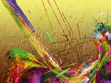 Original Illustration Abstract Digital by Javier Diaz